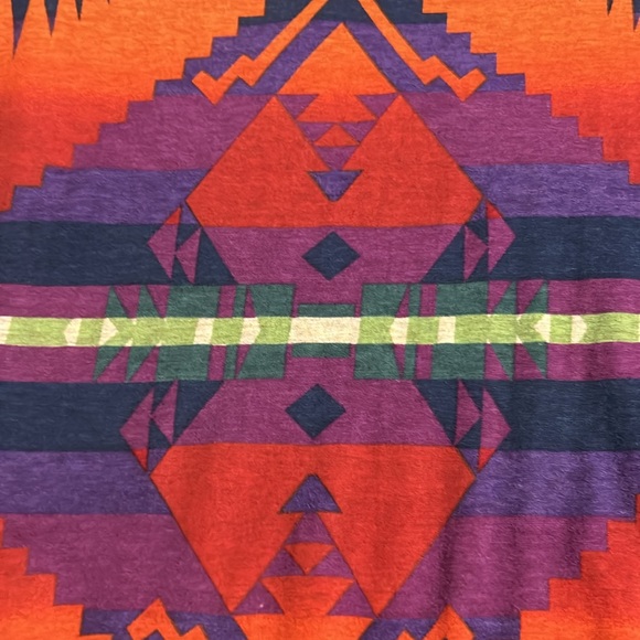 Vintage Denim & Supply Ralph Lauren Southwestern fringe Aztec shirt - Picture 10 of 10